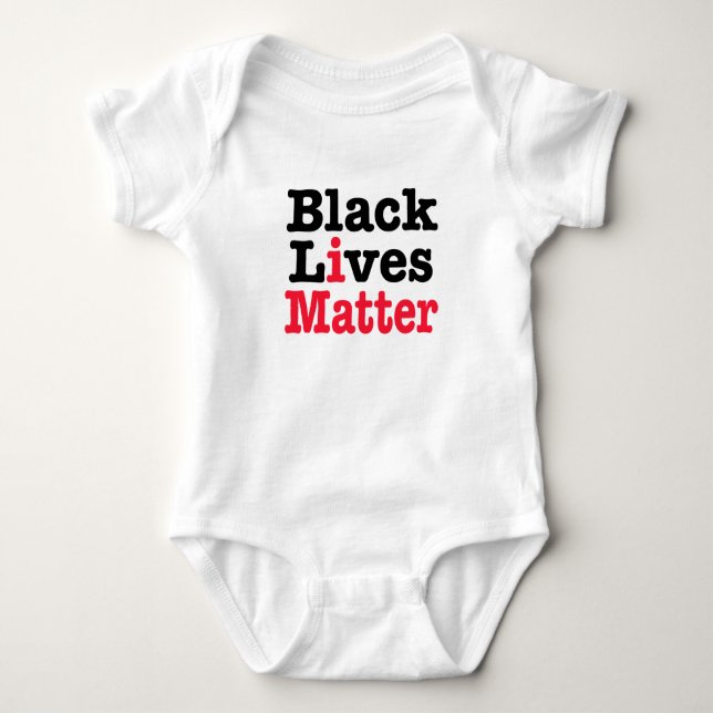 Black Lives Matter Baby Bodysuit (Front)
