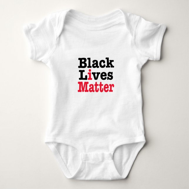 Black Lives Matter Baby Bodysuit (Front)