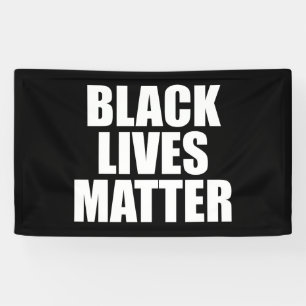 Black Lives Matter Banner