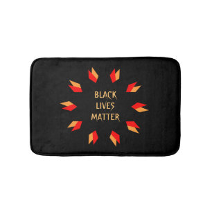 Black Lives Matter Bath Mats