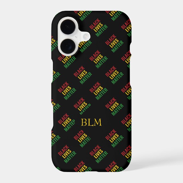 Black Lives Matter BHM Monogram (Back)