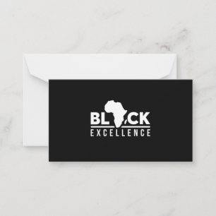 Black Lives Matter Black Excellence Card