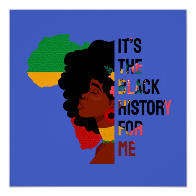 Black Lives Matter | Black History Month Poster (Front)