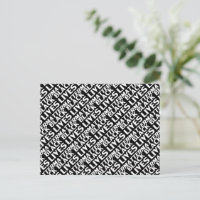 Black Lives Matter black white typography pattern
