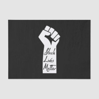 Black Lives Matter Black Woman Tissue Paper