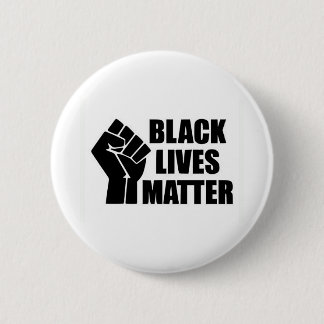 Black Lives Matter - BLM Logo 6 Cm Round Badge