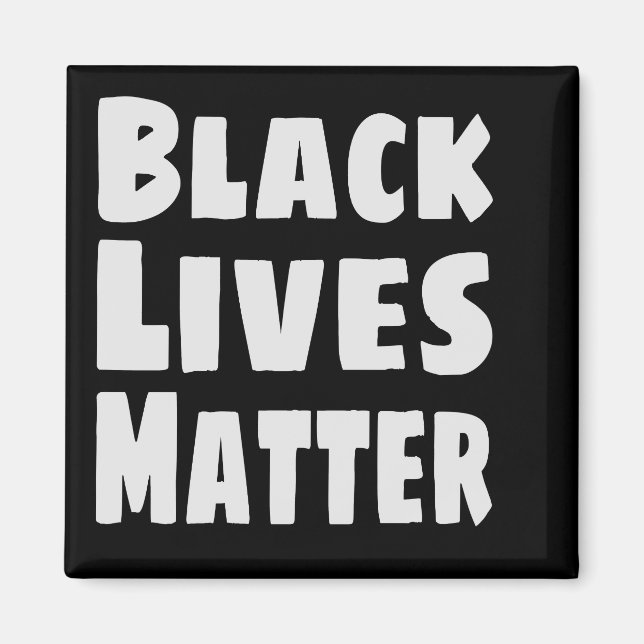 Black Lives Matter BLM Magnet (Front)