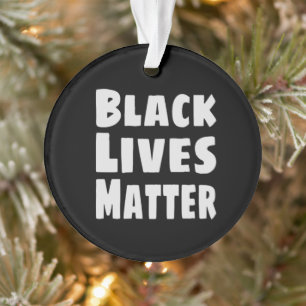 Black Lives Matter BLM Ornament