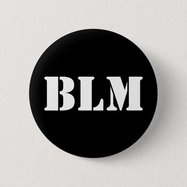 Black Lives Matter BLM Pin (Front)