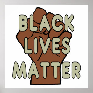 Black Lives Matter BLM Poster