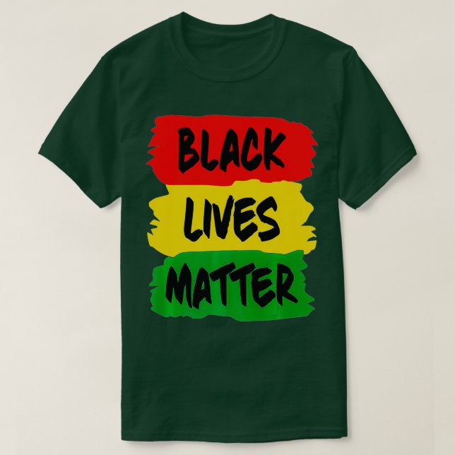 Black Lives Matter  BLM Protest Premium  T-Shirt (Design Front)
