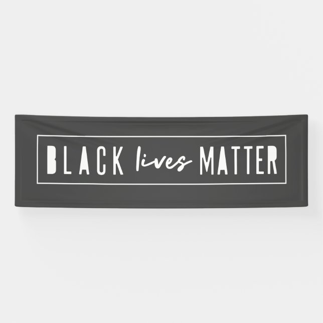 Black Lives Matter | BLM Race Equality Modern Banner (Horizontal)