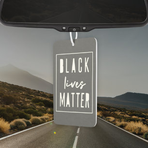 Black Lives Matter   BLM Race Equality Modern Car Air Freshener