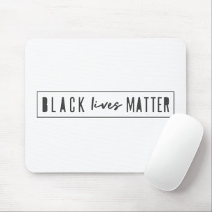 Black Lives Matter   BLM Race Equality Modern Mouse Mat