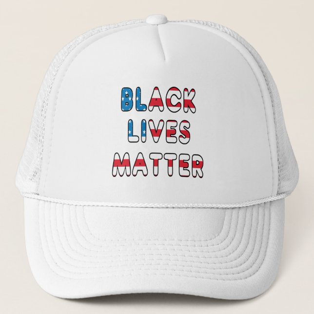 Black Lives Matter BLM Trucker Hat (Front)