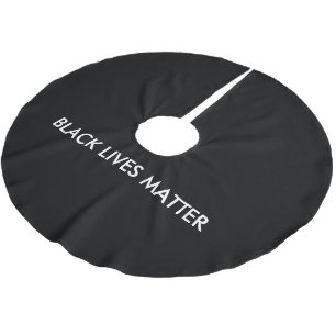 Black Lives Matter Brushed Polyester Tree Skirt