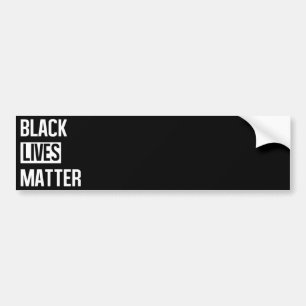 Black Lives Matter Bumper Sticker