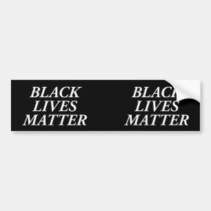 Black Lives Matter Bumper Sticker