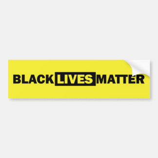 Black Lives Matter Bumper Sticker