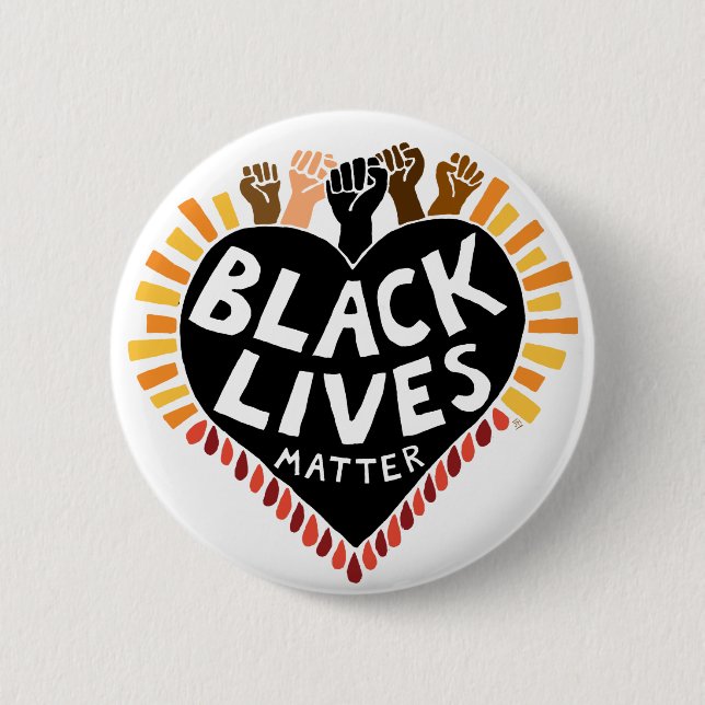 Black Lives Matter Button (Front)