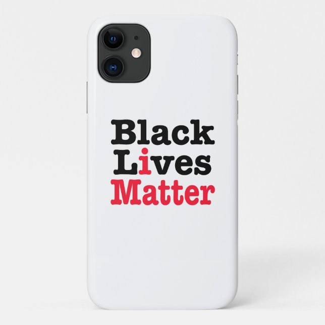Black Lives Matter Case-Mate iPhone Case (Back)