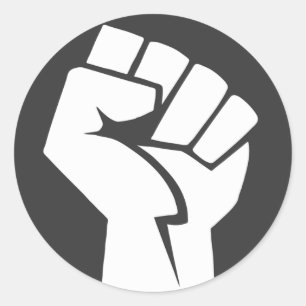 Black Lives Matter Classic Round Sticker