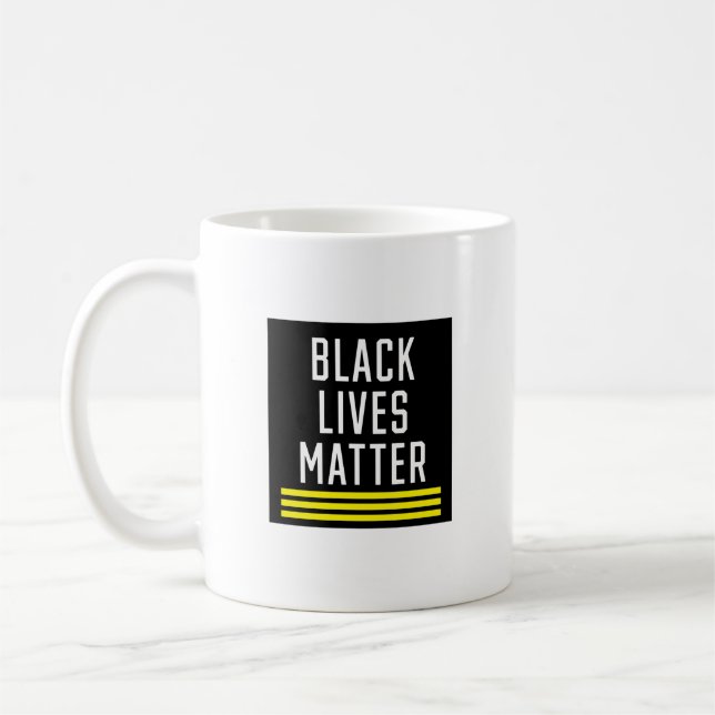 Black Lives Matter Coffee Mug (Left)