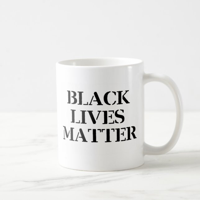 Black Lives Matter Coffee Mug (Right)