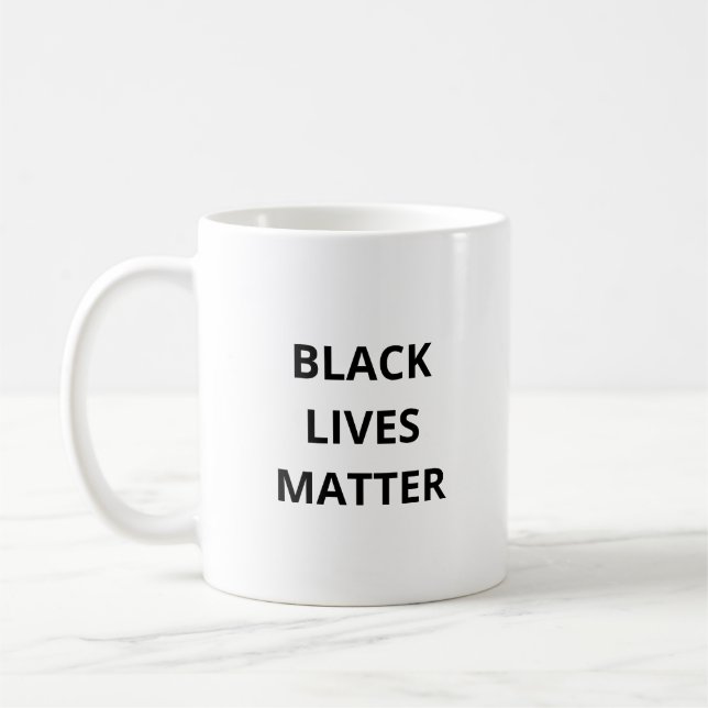 Black Lives Matter Coffee Mug (Left)