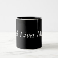 Black lives matter coffee mug