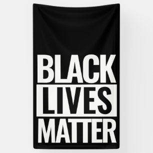 Black Lives Matter Custom Banner