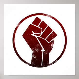 Black Lives Matter FIST 3 #BLM Poster