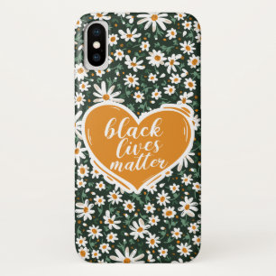 Black Lives Matter Flower Phone Case