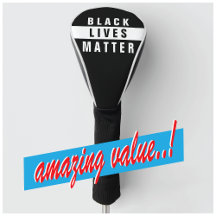 Black Lives Matter Golf Head Cover