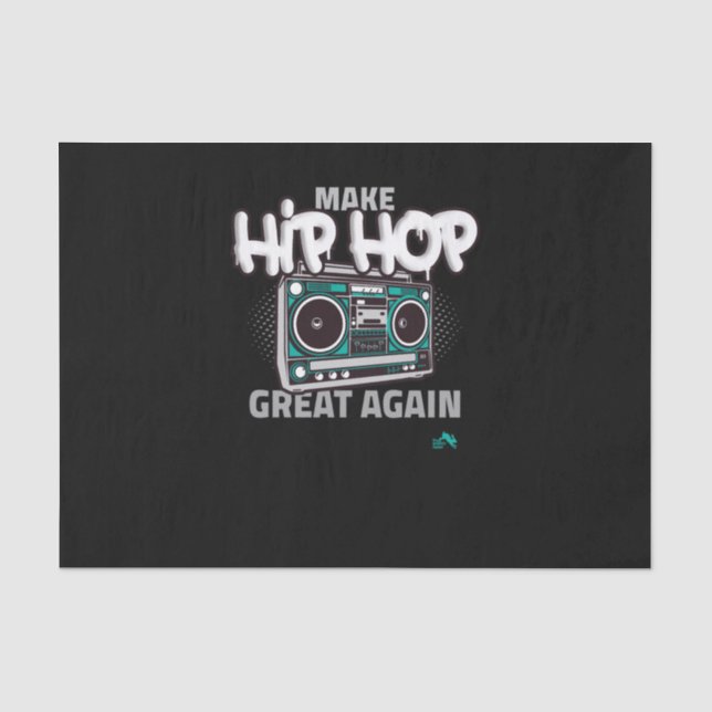 Black Lives Matter Graffiti Equality Empowered Dab Tissue Paper (Front)