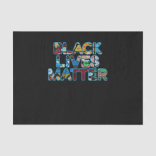 Black Lives Matter Graffiti Equality Empowered Tissue Paper