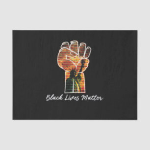 Black Lives Matter Graffiti Equality Empowered Tissue Paper