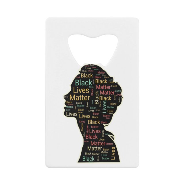 Black Lives Matter - Head Shape (Front)