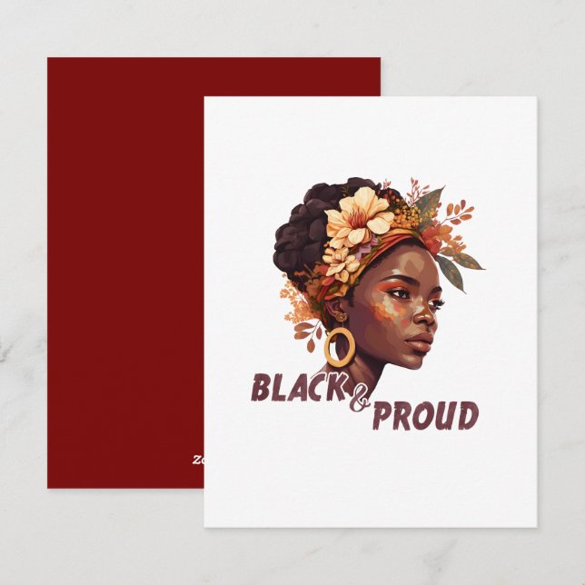 Black Lives Matter  Holiday Card (Front/Back)