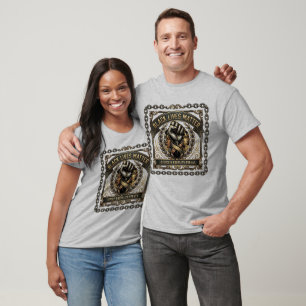 Black Lives Matter Justice and Equality Fist T-Shirt
