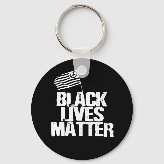 Black Lives Matter Key Ring (Front)