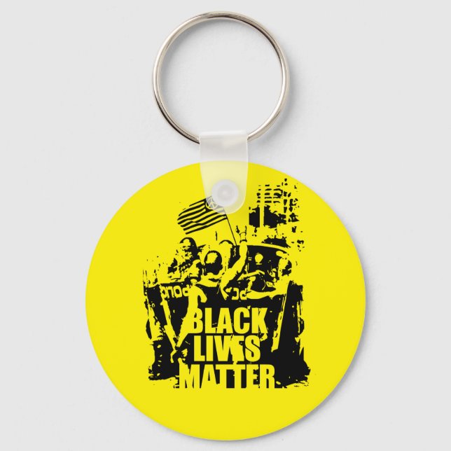 Black Lives Matter Key Ring (Front)