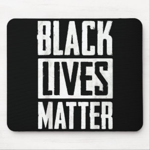 Black Lives Matter Men Women Blm Human Rights Blac Mouse Mat