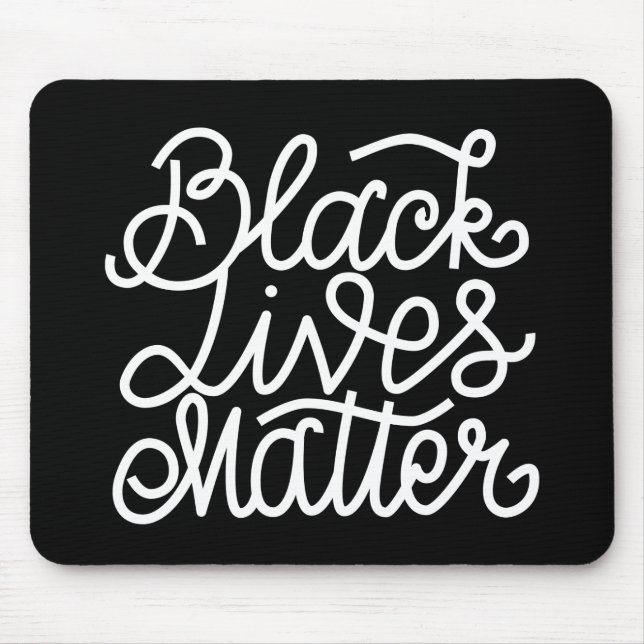 Black Lives Matter Mouse Mat (Front)