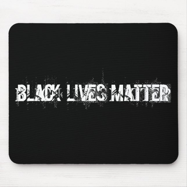 Black Lives Matter Mouse Mat (Front)
