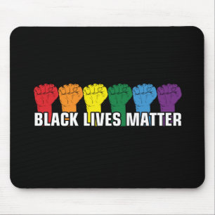 BLACK LIVES MATTER MOUSE PAD