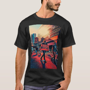 Black Lives Matter - No Justice No Peace - BLM T-Shirt