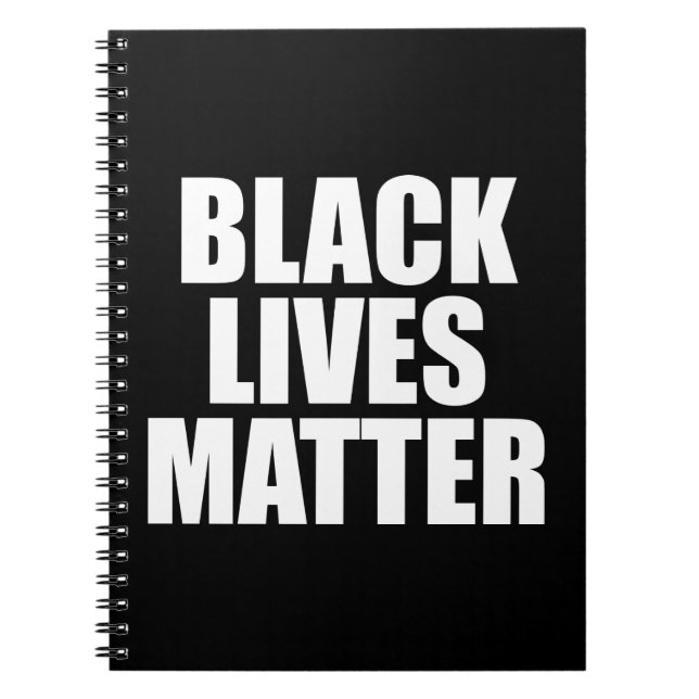 Black Lives Matter Notebook (Front)