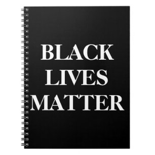 Black Lives Matter Notebook