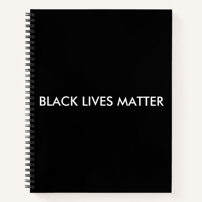 Black Lives Matter Notebook (Front)